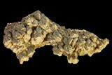 Pyrite Encrusted Barite Crystal Cluster - Lubin Mine, Poland #148325-1